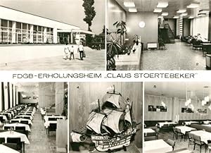 Postkarte Carte Postale 73544174 Zingst Ostseebad FDGB Erholungsheim Claus Stoertebeker Empfang S...