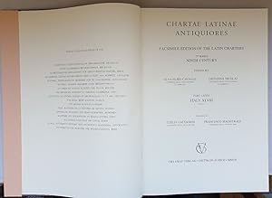 Chartae Latinae Antiquiores. Facsimile-Edition of the Latin Charters. 2nd Series: Ninth Century. ...