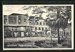 Postcard Barbados, Go vernment House