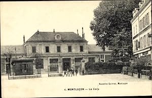 Ansichtskarte / Postkarte Montlucon Allier, La Gare