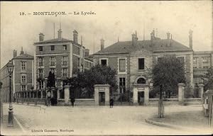 Ansichtskarte / Postkarte Montlucon Allier, Le Lycée
