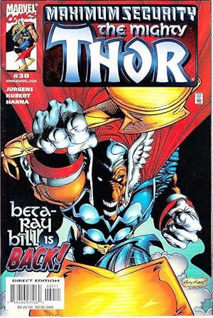 Seller image for Mighty Thor #30 (Vol 2) 'Maximum Security' Comic for sale by Booklover Oxford