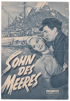 Progress Filmillustrierte Sohn des Meeres 35/55 Per Oscarsson Lind - Filmprogramm von 1955 - Reic...