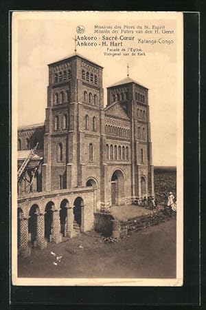 Ansichtskarte Ankoro, L`Eglise Sacré-Coeur