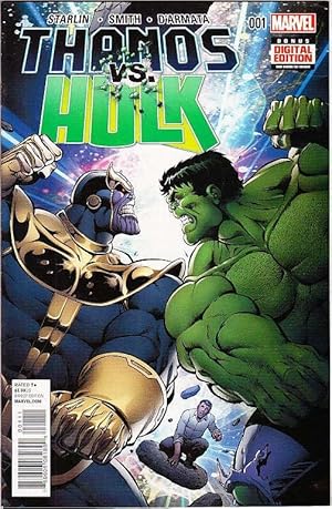 Imagen del vendedor de Thanos vs Hulk #1 (of 4 ) (2015) Comic a la venta por Booklover Oxford