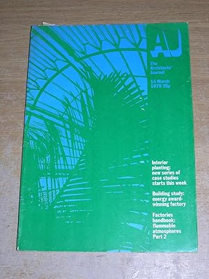 Seller image for The Architects Journal 14 March 1979 for sale by Neo Books