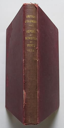 Annual Report of the Minister of Mines for the Year Ended 31st December 1923