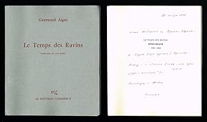 Imagen del vendedor de Le Temps des Ravins. Traduction de Lon Robel. a la venta por Hatt Rare Books ILAB & CINOA