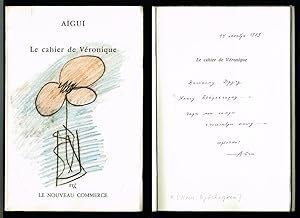 Imagen del vendedor de Le cahier de Vronique / Les six premiers mois de ma fille. Traduit du russe par Lon Robel. Dessins de Vladimir Iakovlev. a la venta por Hatt Rare Books ILAB & CINOA