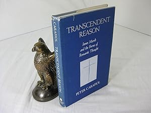 Seller image for TRANSCENDENT REASON; James Marsh and the Forms of Romantic Thought for sale by Frey Fine Books
