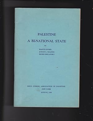 Image du vendeur pour Palestine, a bi-national state mis en vente par Meir Turner