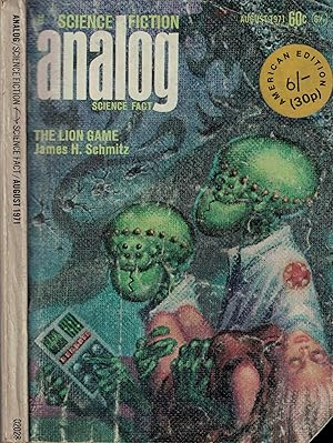 Seller image for Analog. Science Fiction and Fact. Volume 87, Number 6. August 1971 for sale by Barter Books Ltd