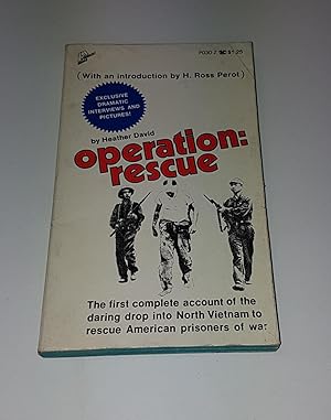 Bild des Verkufers fr Operation: Rescue - The First Complete Account of the Daring Drop into North Vietnam to Rescue American Prisoners of War - Pinnacle Books #PO30-Z zum Verkauf von CURIO