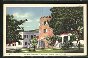 Postcard St. Thomas, the Bluebeard Castle Hotel