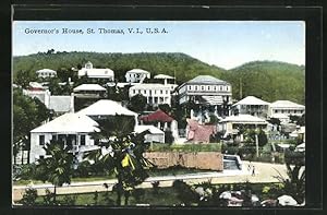 Postcard St. Thomas, Governor's House