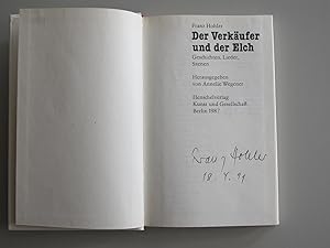 Der Verkäufer und der Elch. Geschichten, Lieder, Szenen. Hrsg. von Annelie Wegener.
