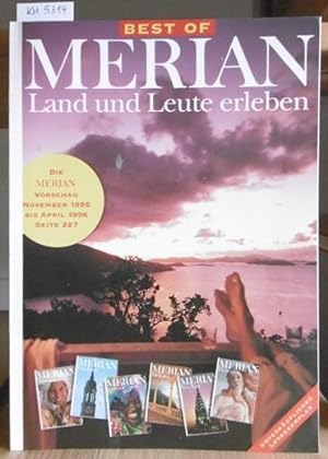 Seller image for Best of MERIAN. Land und Leute erleben. for sale by Versandantiquariat Trffelschwein