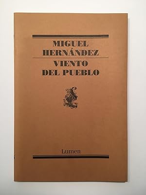 Seller image for Viento del pueblo for sale by SELECTA BOOKS