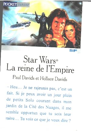 Bild des Verkufers fr Star wars - la reine de l'empire zum Verkauf von librairie philippe arnaiz