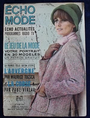 Image du vendeur pour CHO de la MODE - n35 de 1964 mis en vente par Bouquinerie Spia