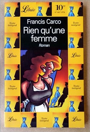 Seller image for Rien qu'une femme. for sale by librairie sciardet