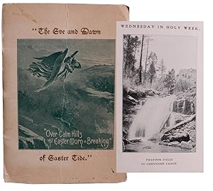 "The Eve and Dawn of Easter Tide" with Scenes in the Rocky Mountains