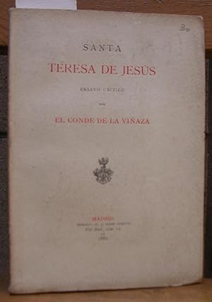 Bild des Verkufers fr SANTA TERESA DE JESUS. Ensayo crtico zum Verkauf von LLIBRES del SENDERI