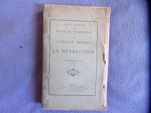 Seller image for L'ancien rgime et la rvolution for sale by arobase livres