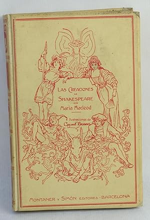 Seller image for Las creaciones de Shakespeare for sale by Antigedades Argar