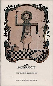 Programmheft : Die Zauberflöte. Oper in zwei Aufzügen. Spielzeit: 28. April 1984. Städtische Bühn...