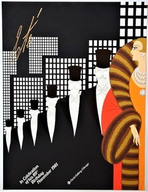 ERTE in Celebration of His 89th Birthday: Exhibition Poster