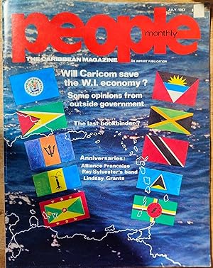 Bild des Verkufers fr People Monthly The Caribbean Magazine July 1983 Vol.8 No.11 zum Verkauf von Shore Books