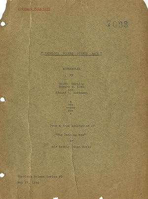 Bild des Verkufers fr SHERLOCK HOLMES FIGHTS BACK [released as: SHERLOCK HOLMES AND THE SECRET WEAPON] (1942) zum Verkauf von Walter Reuben, Inc., ABAA, ILAB