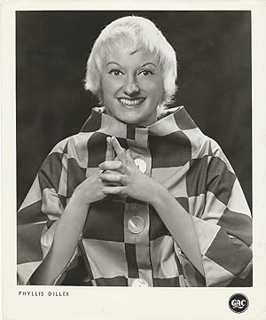PHYLLIS DILLER (ca. 1960) Early GAC talent agency headshot