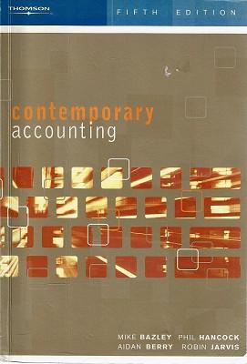 Imagen del vendedor de Contemporary Accounting a la venta por Marlowes Books and Music