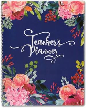 Imagen del vendedor de Floral Teacher's Lesson Planner (Hardback or Cased Book) a la venta por BargainBookStores