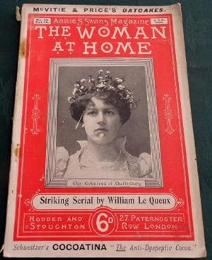 The Woman At Home. Issue No 83. August 1900. In Original wrappers. Monthly Magazine.