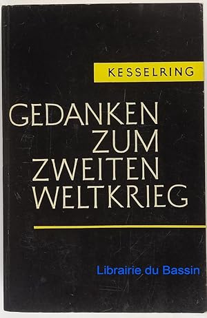 Imagen del vendedor de Gedanken zum zweiten weltkrieg a la venta por Librairie du Bassin