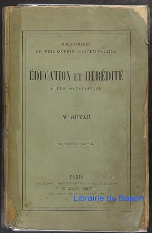 Seller image for Education et hrdit Etude sociologique for sale by Librairie du Bassin