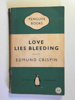 Image du vendeur pour Love lies bleeding mis en vente par Cotswold Internet Books