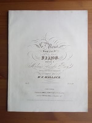 Seller image for Le Rve, Romance pour le Piano, ddie  Madame Coralie Frey, de la Nouvelle Orlans. Op.21. for sale by Flix ALBA MALZIEU