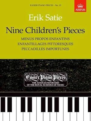 Immagine del venditore per Nine Children's Pieces : Easier Piano Pieces 13 venduto da GreatBookPrices