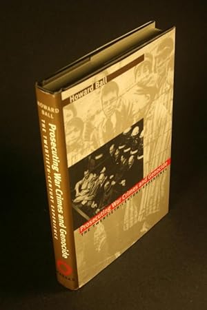 Bild des Verkufers fr Prosecuting war crimes and genocide: the twentieth-century experience. zum Verkauf von Steven Wolfe Books