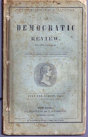 Imagen del vendedor de "Revenge and Requital. A Tale of a Murderer Escaped" in THE UNITED STATES MAGAZINE AND DEMOCRATIC REVIEW. Volume XVII, Nos. 85-87 a la venta por Charles Agvent,   est. 1987,  ABAA, ILAB