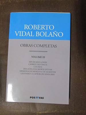 Seller image for OBRAS COMPLETAS (VOLUMEN III) for sale by LIBRERIA AZACAN