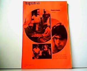 Magnum - Zeitschrift für das moderne Leben. August 1963, Heft 49. Augenzeugen - 3 Reportagen. Car...