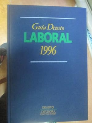 Imagen del vendedor de GUA DEUSTO LABORAL 1996 a la venta por LIBRERIA AZACAN