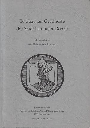 Imagen del vendedor de Das Schlo zu Lauingen - ein Bau der Herzge Ludwig und Georg der Reichen von Bayern-Landshut. Sonderdruck. Jahrbuch des historischen Vereins Dillingen an der Donau. LXVI. Jahrgang 1964. a la venta por Allguer Online Antiquariat