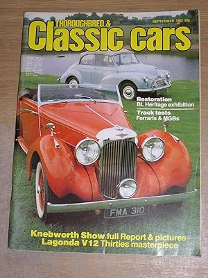 Thoroughbred & Classic Cars September 1982