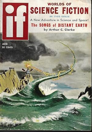 Image du vendeur pour IF Worlds of Science Fiction: June 1958 ("Songs of Distant Earth") mis en vente par Books from the Crypt